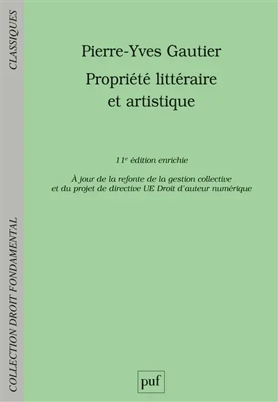 Propriété littéraire et artistique