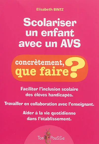 Scolariser un enfant avec un AVS