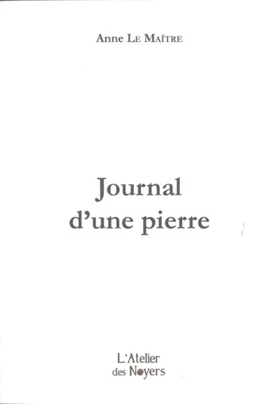 Journal d'une pierre