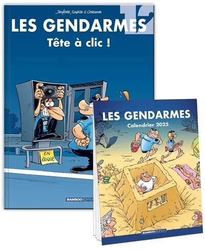 Les gendarmes : pack tome 12 + calendrier 2025