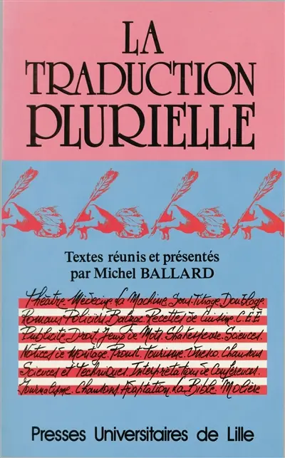 La Traduction plurielle