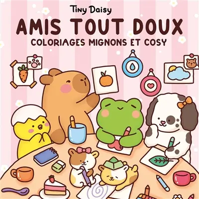 My fuzzy buddies : comfy & adorable coloring book