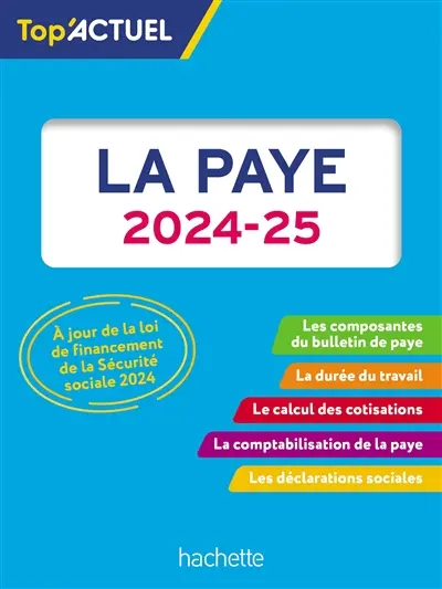 La paye : 2024-2025