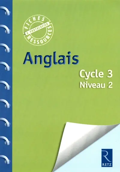 Anglais, cycle 3, niveau 2