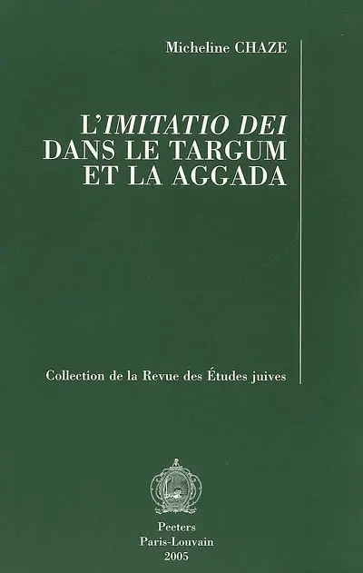 L'imitatio Dei dans le Targum et la Aggada
