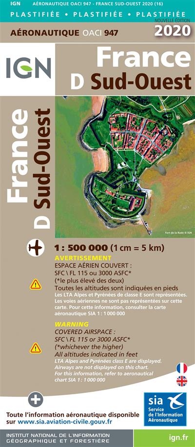 947 - FRANCE SUD OUEST 2020 PLASTIFIEE