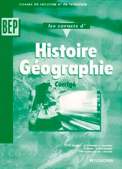 Histoire géographie BEP : corrigé