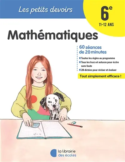 Mathématiques 6e, 11-12 ans : 60 séances de 20 minutes