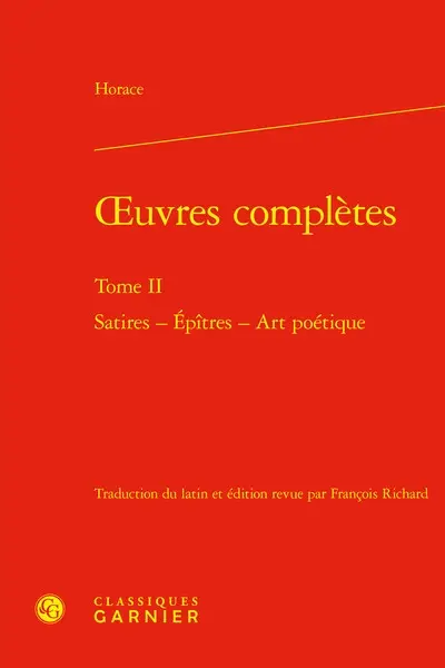 Oeuvres complètes. Vol. 2