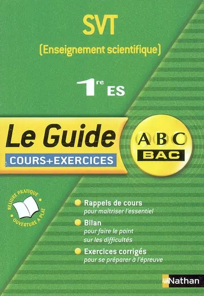 Sciences et vie de la Terre, enseignement scientifique 1re ES : cours et exercices