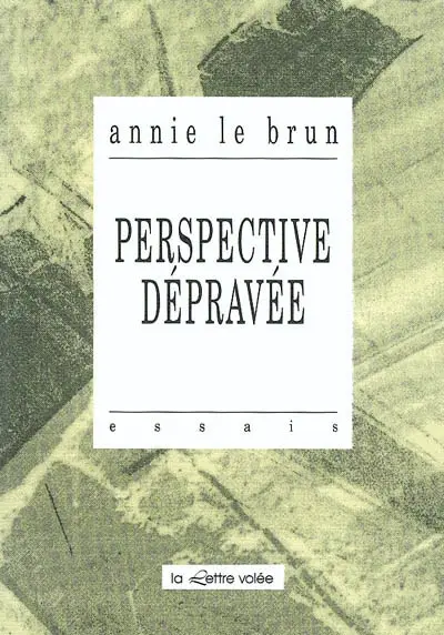 Perspective dépravée : entre catastrophe réelle et catastrophe imaginaire
