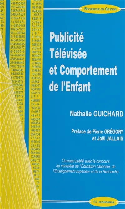 Publicité télévisée et comportement de l'enfant