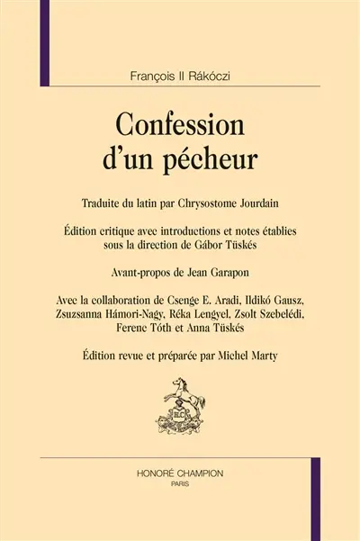 Confession d'un pécheur