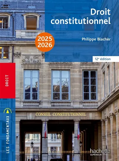 Droit constitutionnel : 2025-2026