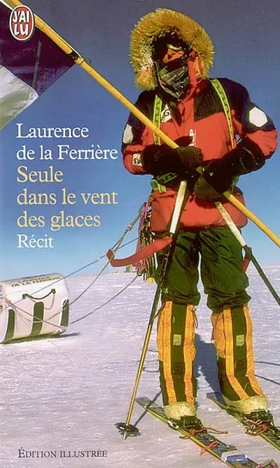 Seule dans le vent des glaces