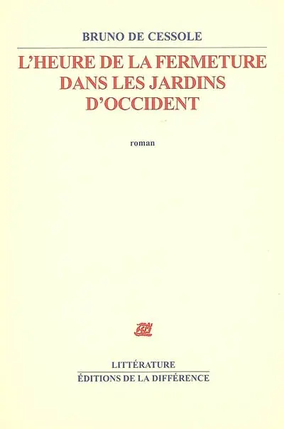 L'heure de la fermeture dans les jardins d'Occident