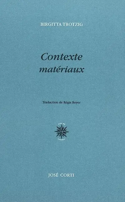 Contexte : matériaux