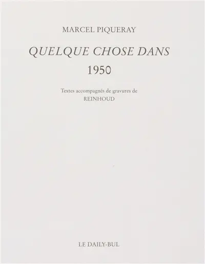 Quelques choses dans 1950