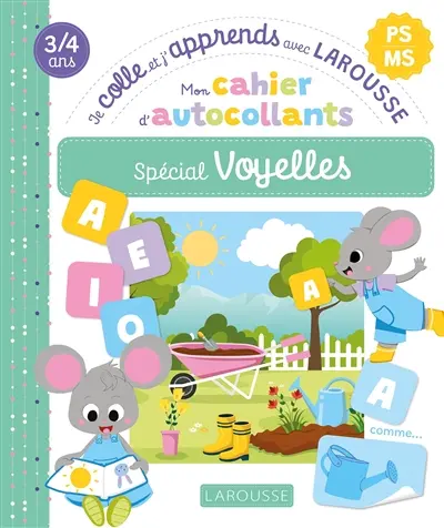 Mon cahier autocollants spécial voyelles : PS