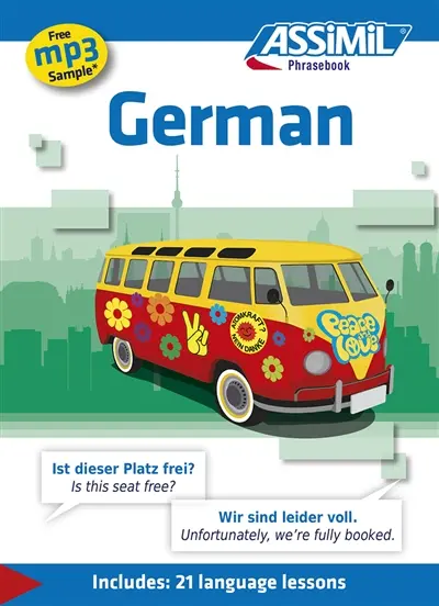 German : includes 21 language lessons