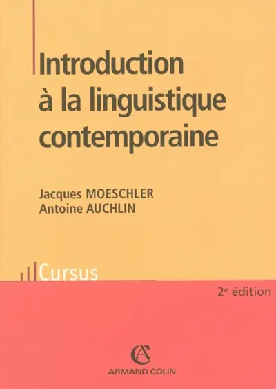 Introduction à la linguistique contemporaine