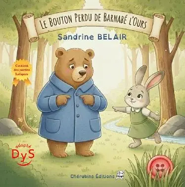 Le bouton perdu de Barnabé l'ours