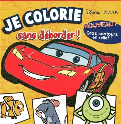 Je colorie sans déborder : Disney