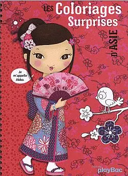 Les coloriages surprises d'Asie