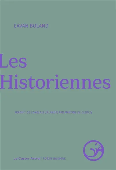 Les historiennes. Lettre à une jeune poète