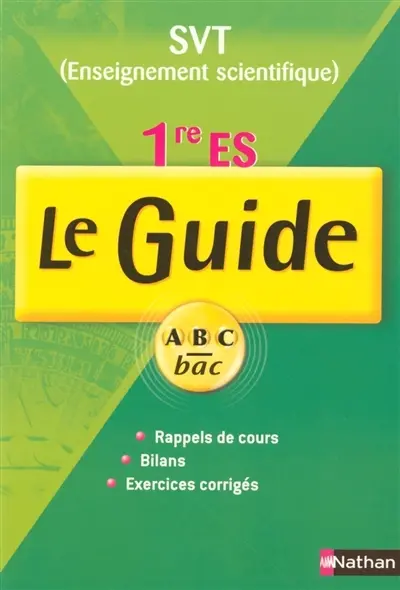 Sciences de la vie et de la Terre, enseignement scientifique 1re ES : cours et exercices