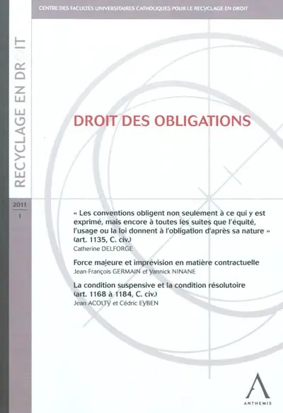 Droit des obligations