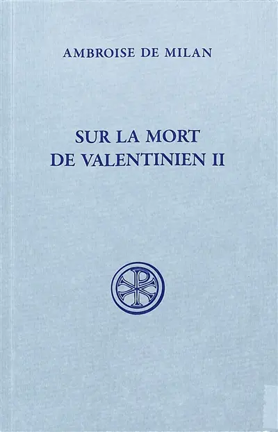 Sur la mort de Valentinien II
