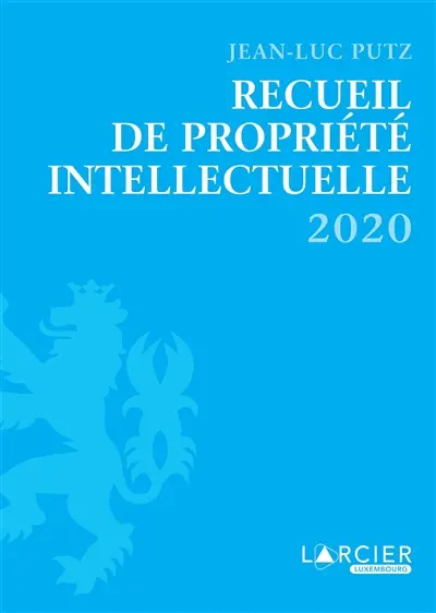 Recueil de propriété intellectuelle 2020