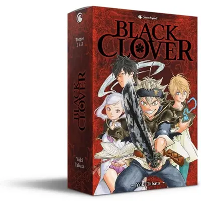 Black Clover : tomes 1 à 3