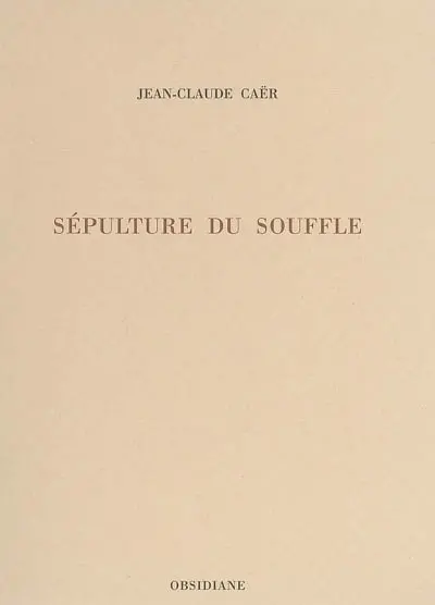 Sépulture du souffle