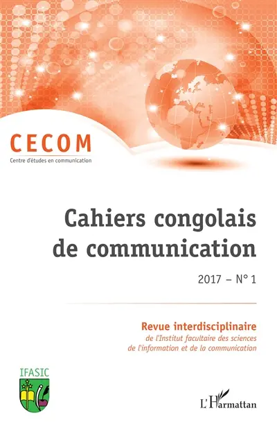 Cahiers congolais de communication, n° 1(2017)