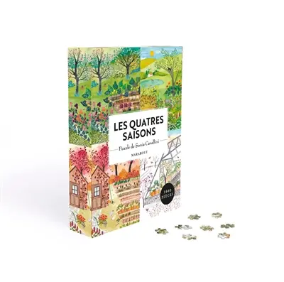 Les quatre saisons : puzzle 1.000 pièces
