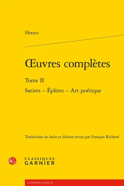 Oeuvres complètes. Vol. 2