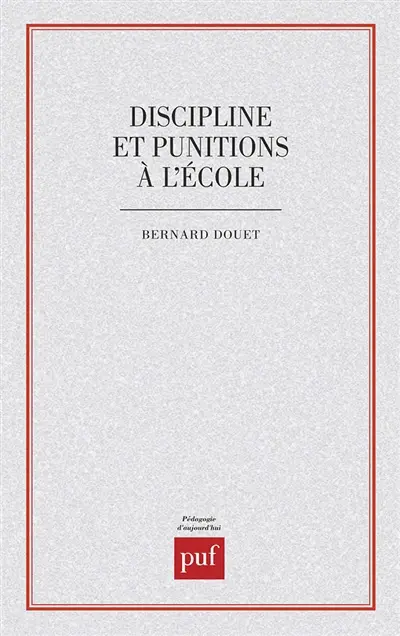 Discipline et punitions à l'école