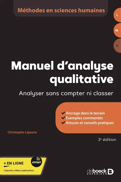 Manuel d'analyse qualitative : analyser sans compter ni classer