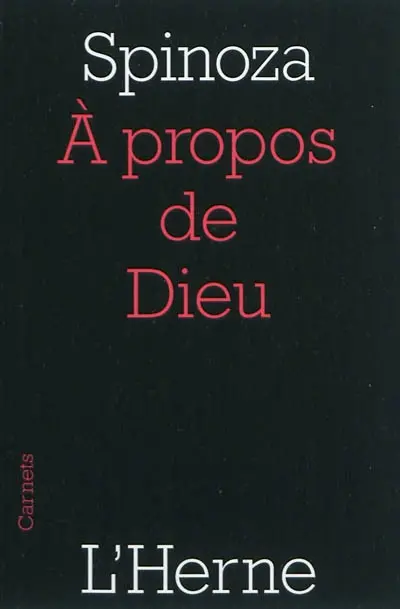 A propos de Dieu