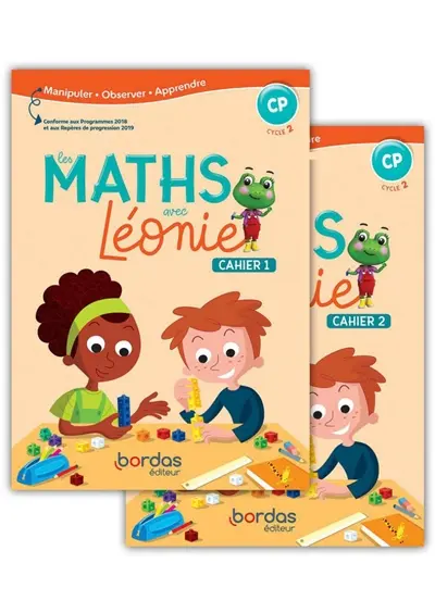 Les maths avec Léonie : fichiers 1 et 2 : CP, cycle 2