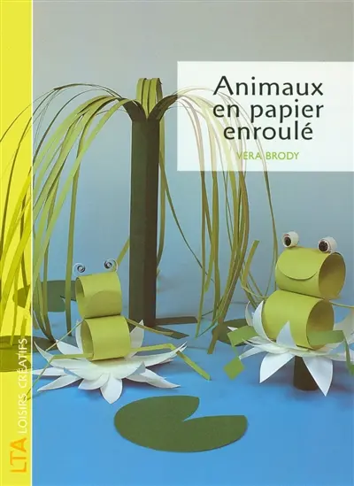Animaux en papiers enroulé