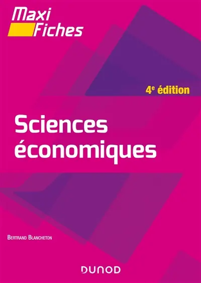 Sciences économiques : maxi-fiches