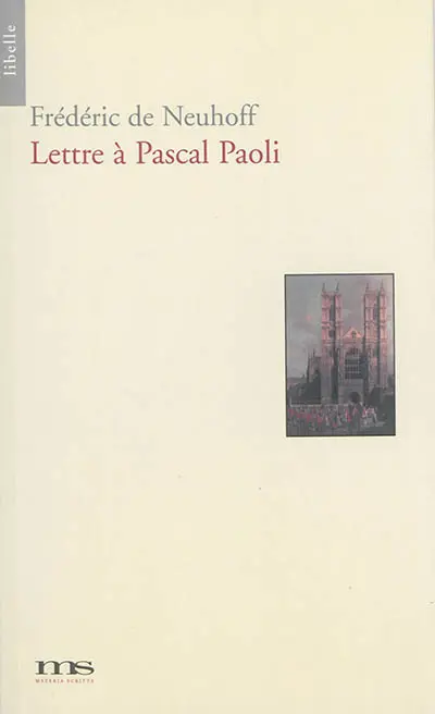 Lettre à Pascal Paoli