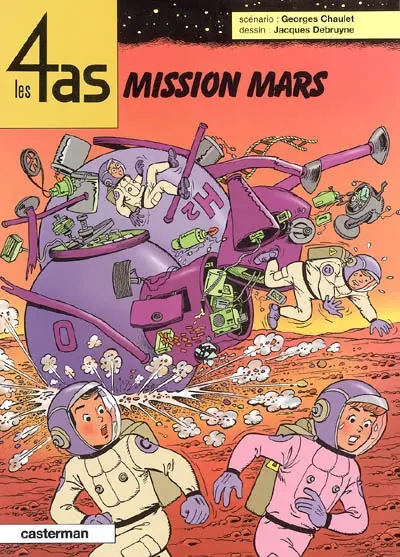 Les 4 as. Vol. 42. Mission Mars