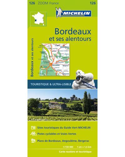 CARTE ZOOM BORDEAUX ET SES ALENTOURS