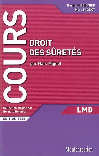 Droit des sûretés