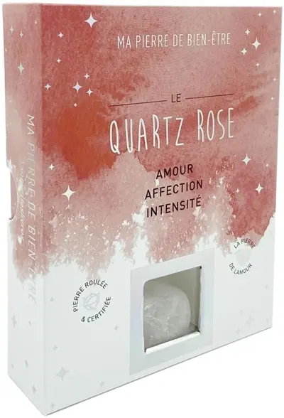 Le quartz rose : amour, affection, intensité : la pierre de l'amour