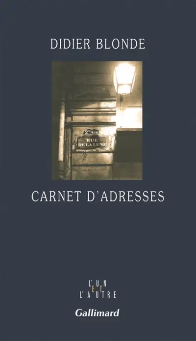 Carnet d'adresses